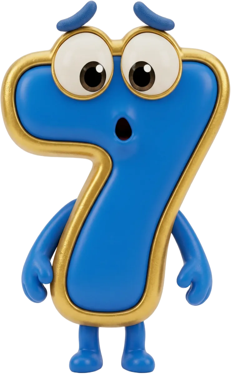 7, the Lucky 7 concierge mascot