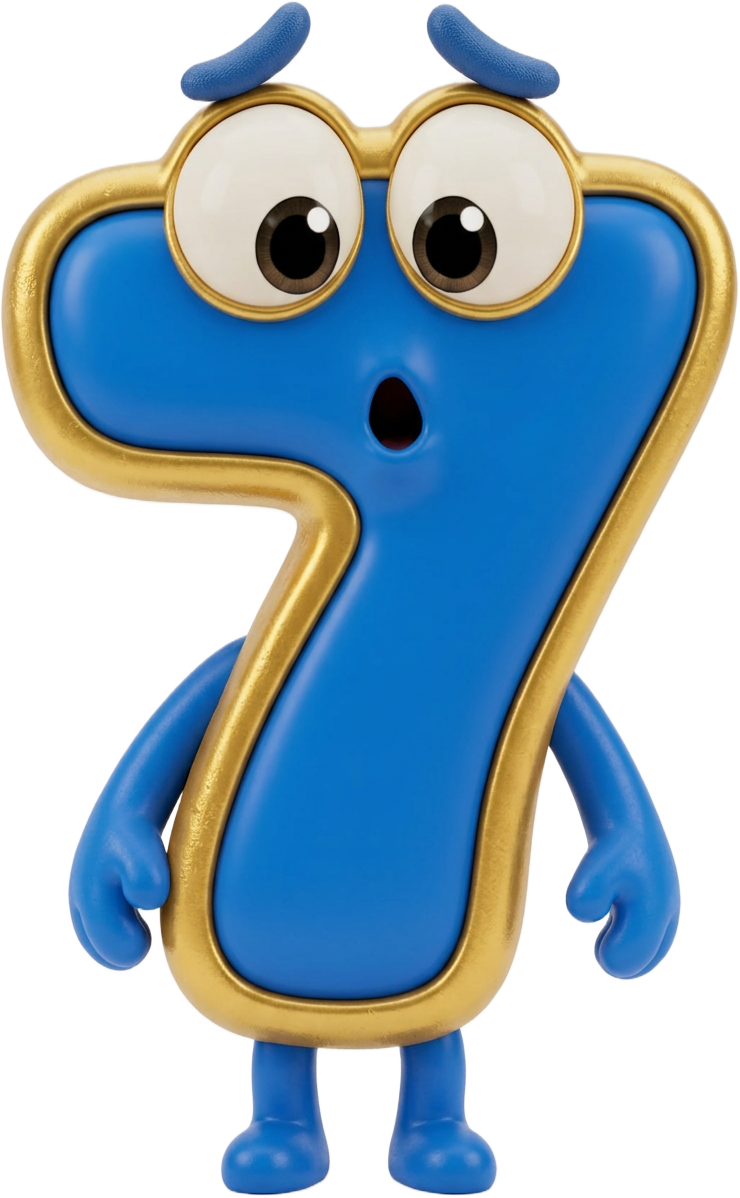 7, the Lucky 7 concierge mascot
